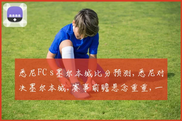 悉尼FC s墨尔本城比分预测,悉尼对决墨尔本城,赛事前瞻悬念重重,一触即发